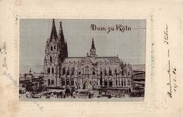 Seide Gewebt Dom Zu Köln 1906 I-II (fleckig) Soie - Unclassified