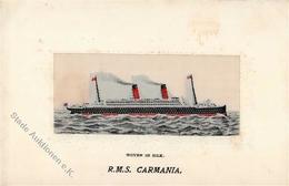 Seide Gewebt RMS Carmania I-II Soie - Unclassified