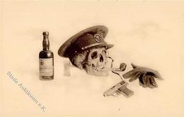 Skelett Totenkopf Pistole Whisky I-II - Unclassified