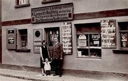 Emailleschild Kolonialwaren  Foto AK I-II - Ohne Zuordnung