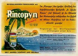 BERLIN-LICHTERFELDE - Otto Dittes RINCOPYN-MINERALWASSER I-II - Publicité