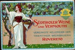 ROVERETO,Trient (Italien) - SÜDTIROLER WEINE, Ecken Gestoßen, II - Reclame