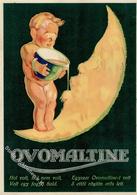 Werbung Bern Schweiz Ovomaltine Kind Mond I-II Publicite - Publicidad