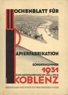 Werbung Buch Wochenblatt Für Papierfabrikation Sondernummer 1931 Güntter Staib Verlag 120 Seiten Sehr Viele Abbildungen  - Advertising