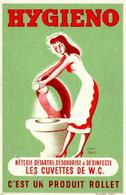 Werbung Hygieno Les Cuvettes De WC Werbe AK I-II Publicite - Advertising