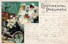 Continental Auto Frauen Werbe AK 1905 I-II Femmes - Werbepostkarten