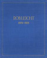 Bier Buch 50 Jahre Bierbrauerei Rob. Leicht Vaihingen 1878 - 1928 I-II Bière - Publicidad