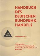 Radio Handbuch Des Deutschen Rundfunkhandels 374 Seiten Sehr Viele Abbildungen II - Radio