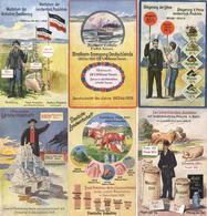 BUND Der LANDWIRTE - 10er-Propaganda-Serie VOLKSWIRTSCHAFTLICHE WAHRHEITEN  Karte 1-10, I-II - Exhibitions