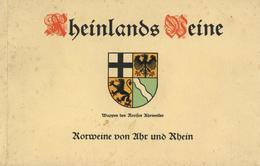 Wein Buch Rheinlands Weine Rotweine Von Ahr Und Rhein Hrsg. Propagandaverband Preußischer Weinbaugebiete Bonn 95 Seiten  - Tentoonstellingen