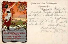 Wein Winzerverein Eltville Und Rüdesheim I-II Vigne - Exhibitions