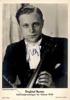 Autogramm Borries, Siegfried Nationalpreisträger Für Violine 1939 Foto AK I-II (keine Ak-Einteilung) - Andere & Zonder Classificatie