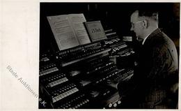 Musik Orgel Prof. Sauer Mit Unterschrift Foto AK I-II - Non Classificati