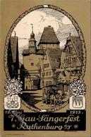 Sängerfest Rothenburg (8803) 7. Gau Sängerfest  1913 I-II - Ohne Zuordnung