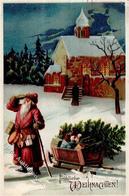 Weihnachtsmann Spielzeug  Prägedruck 1910 I-II Pere Noel Jouet - Santa Claus