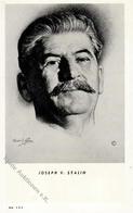 Politiker Stalin, Joseph V. Künstlerkarte I-II - Geschiedenis