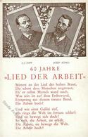 Politik Österreich Lied Der Arbeit J. J. Zapf U. Josef Scheu Hymne Der SPÖ  Lieder AK I-II - Eventos