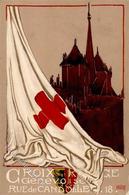 Rotes Kreuz Sign. Hantz, Helene Künstlerkarte 1916 I-II - Red Cross