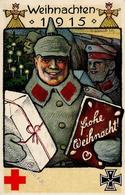 Rotes Kreuz Soldat Lenkuchen EK I Sign. Schmidt, C. Künstlerkarte 1915 I-II - Croce Rossa