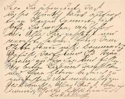 Ludendorff Autograph 1894 I-II - Sonstige & Ohne Zuordnung