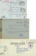 Kriegsgefangene Post Aus Und In Die USA Aus Einer Korrespondenz Lot Mit Circa 50 Belegen I-II - Other & Unclassified