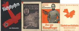 Buch WK I Manfred Von Richthofen Lot Mit 4 Büchern Viele Abbildungen II (fleckig) - Guerre 1914-18