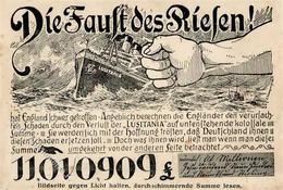 WK I - Die FAUST Des RIESEN - Vernichtung Der LUSITANIA I-II - War 1914-18