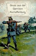 Regiment Aschaffenburg (8750) Garnison 1916 I-II - Régiments