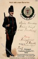 Regiment Berlin (1000) Nr. 1 Telegraphen Batl. 1914 I-II - Regimientos