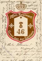 Regiment Celle (3100) Nr. 46 Garnison 1904 I-II - Régiments