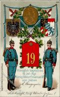 Regiment Erlangen (8520) Nr. 19 Kgl. Bayer. Inft. Regt. König Viktor Emanuel III. Von Italien 1912 I-II - Regiments