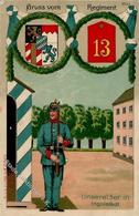 Regiment Ingolstadt (8070) Nr. 13 Bayer. Inft. Regt.  I-II - Regiments