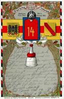 Regiment Kehl (7640) Nr. 14 Badisches Pionn. Bat 1904 I-II - Regimientos