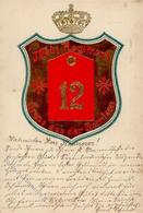 Regiment Neu-Ulm (7910) Nr. 12 Garnison 1902 I-II - Regimente