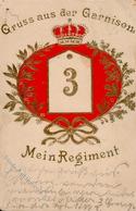 Regiment Nr. 3 Garnison 1904 I-II (Marke Entfernt) - Regiments