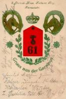 Regiment Offenbach (6050) Nr. 61 Garnison 1904 I-II - Regiments