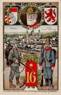 Regiment Passau (8390) Nr. 16 Bayer. Inf. Regt. Grossherzog Ferdinand Von Toskana 1916 I-II - Regiments