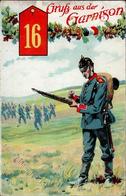 Regiment Passau (8390) Nr. 16 Garnison 1915 I-II - Regiments