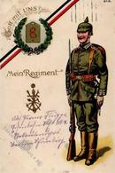 Regiment Schöneberg (1000) Nr. 4 Eisenbahn Regt.  1916 I-II Chemin De Fer - Regiments