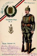 Regiment Schöneberg (1000) Nr. 4 Eisenbahn Regt.  1917 I-II Chemin De Fer - Regiments