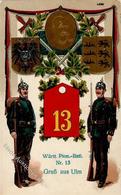 Regiment Ulm (7900) Nr. 13 Württ. Pion. Batl. 1915 I-II - Regiments