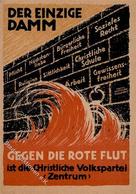 Weimarer Republik Propaganda Christliche Volkspartei I-II - Storia