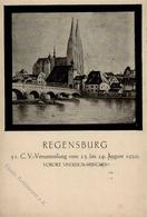 Weimarer Republik Regensburg (8400) 51. C. V. Versammlung I-II - Geschiedenis