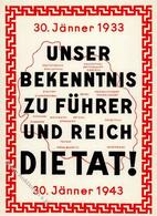 ÖSTERREICH-ANSCHLUSS 1938 WK II - 10 Jahre REICH 1943 - Kreisgruppe Iglau I - War 1939-45