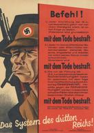 Anti Propaganda WK II Faltblatt Das System Des Dritten Reiches Verleger Richard Küter Berlin I-II - War 1939-45