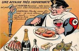 Anti Propaganda WK II Goering Karikatur I-II - War 1939-45