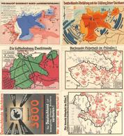 Propaganda WK II Deutschlands Nachbarn Rüstung Lot Mit 7 Ansichtskarten I-II - Weltkrieg 1939-45