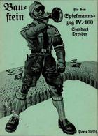 Propaganda WK II Dresden (O8000) WK II Baustein Für Den Spielmannszug IV/100 I-II (keine Ak-Einteilung) - Weltkrieg 1939-45