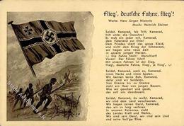 Propaganda WK II Flieg Deutsche Fahne Flieg  Lieder AK I-II - Weltkrieg 1939-45