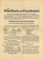 Propaganda WK II Flugblatt Völkischer Beobachter II (kleine Einrisse) - War 1939-45